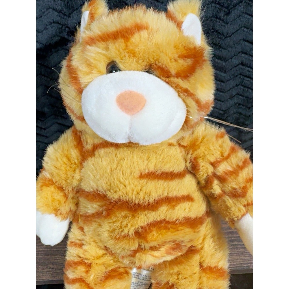 Vintage Build-A-Bear Workshop Orange Tabby Cat Plush 16-17" Retired